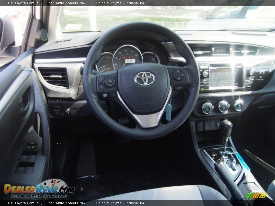 Dashboard of 2016 Toyota Corolla L Photo #6