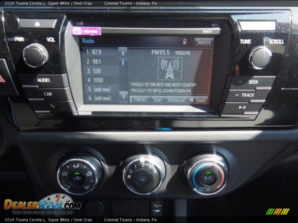Controls of 2016 Toyota Corolla L Photo #7