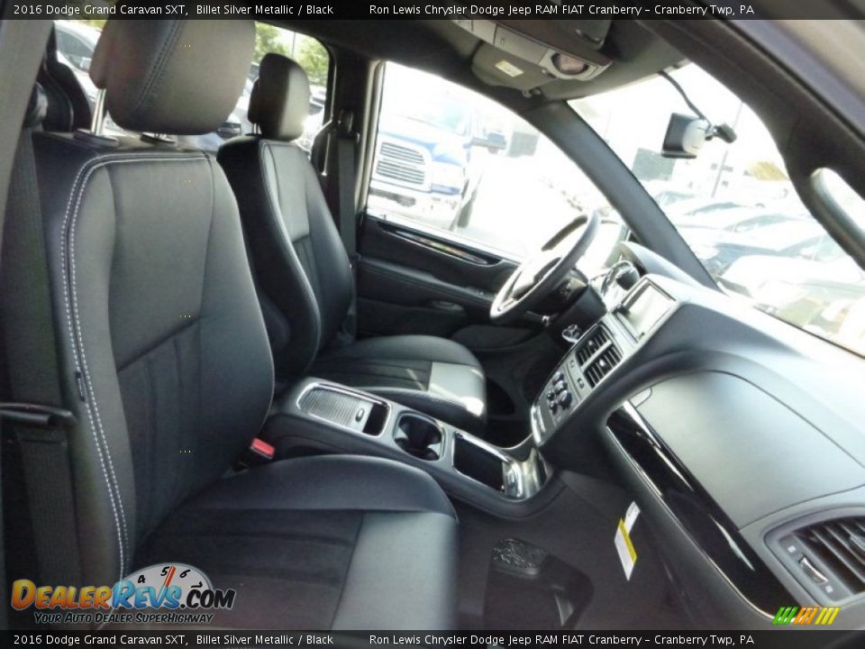 2016 Dodge Grand Caravan SXT Billet Silver Metallic / Black Photo #10
