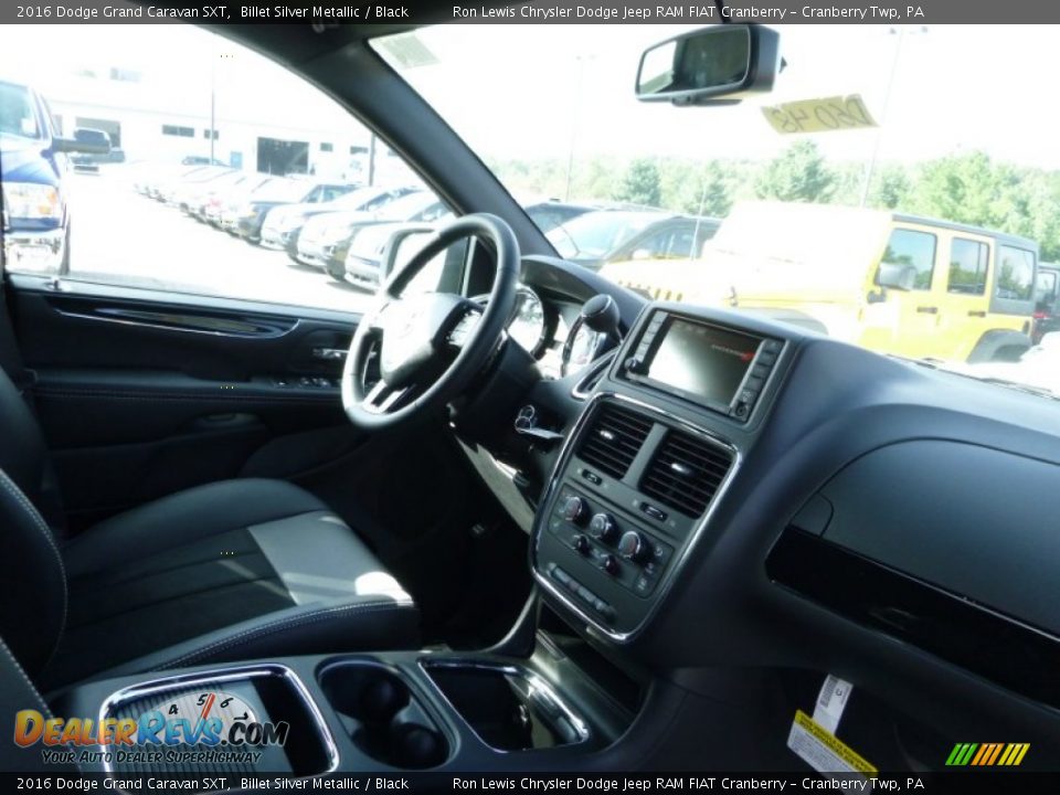 2016 Dodge Grand Caravan SXT Billet Silver Metallic / Black Photo #11