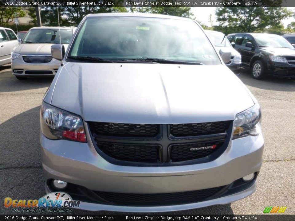 2016 Dodge Grand Caravan SXT Billet Silver Metallic / Black Photo #13