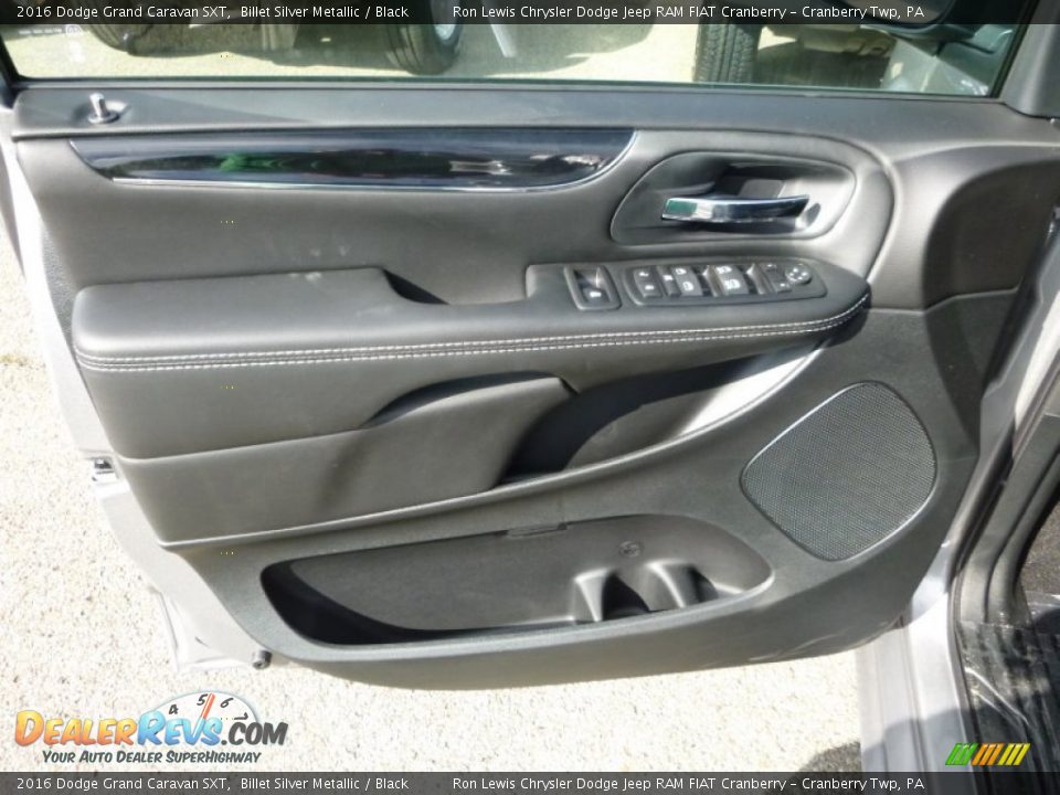 2016 Dodge Grand Caravan SXT Billet Silver Metallic / Black Photo #14