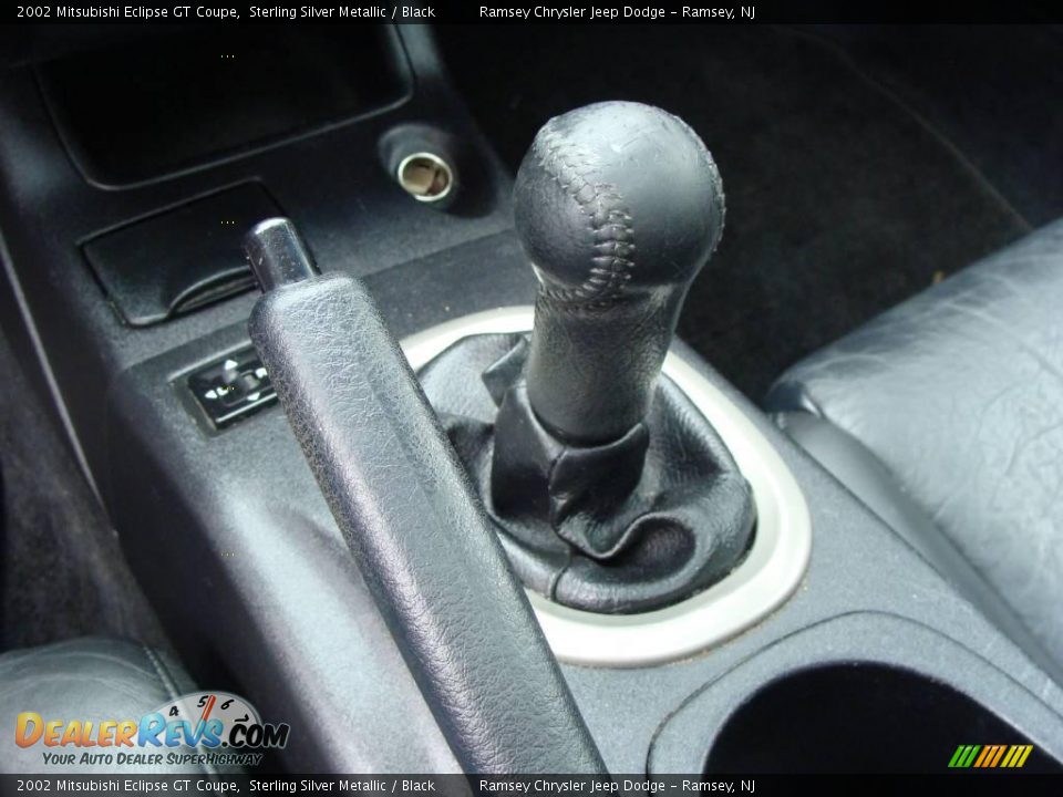 2002 Mitsubishi Eclipse GT Coupe Sterling Silver Metallic / Black Photo #12