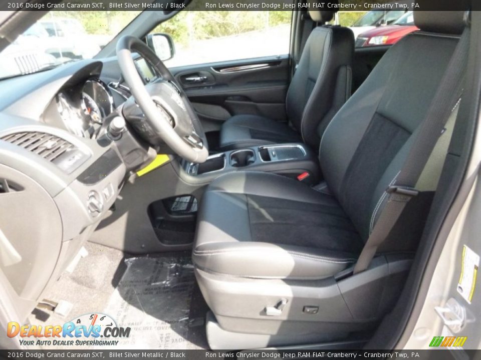 2016 Dodge Grand Caravan SXT Billet Silver Metallic / Black Photo #15