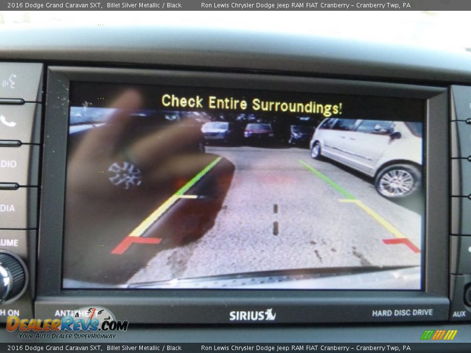 2016 Dodge Grand Caravan SXT Billet Silver Metallic / Black Photo #19