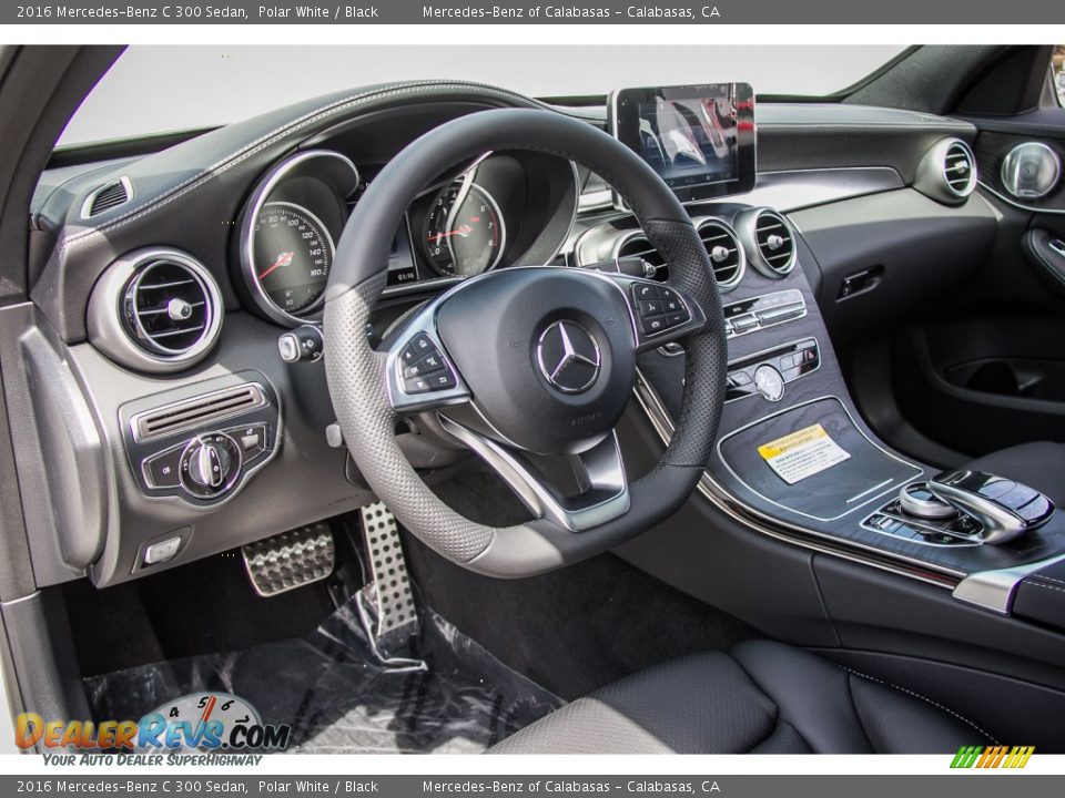 Dashboard of 2016 Mercedes-Benz C 300 Sedan Photo #6