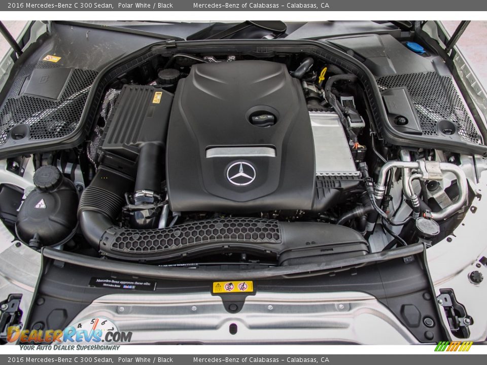 2016 Mercedes-Benz C 300 Sedan 2.0 Liter DI Turbocharged DOHC 16-Valve VVT 4 Cylinder Engine Photo #9