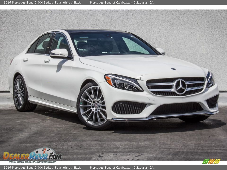 Front 3/4 View of 2016 Mercedes-Benz C 300 Sedan Photo #12