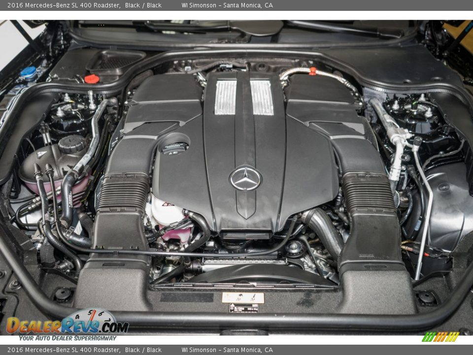 2016 Mercedes-Benz SL 400 Roadster 3.0 Liter DI biturbo DOHC 24-Valve VVT V6 Engine Photo #9