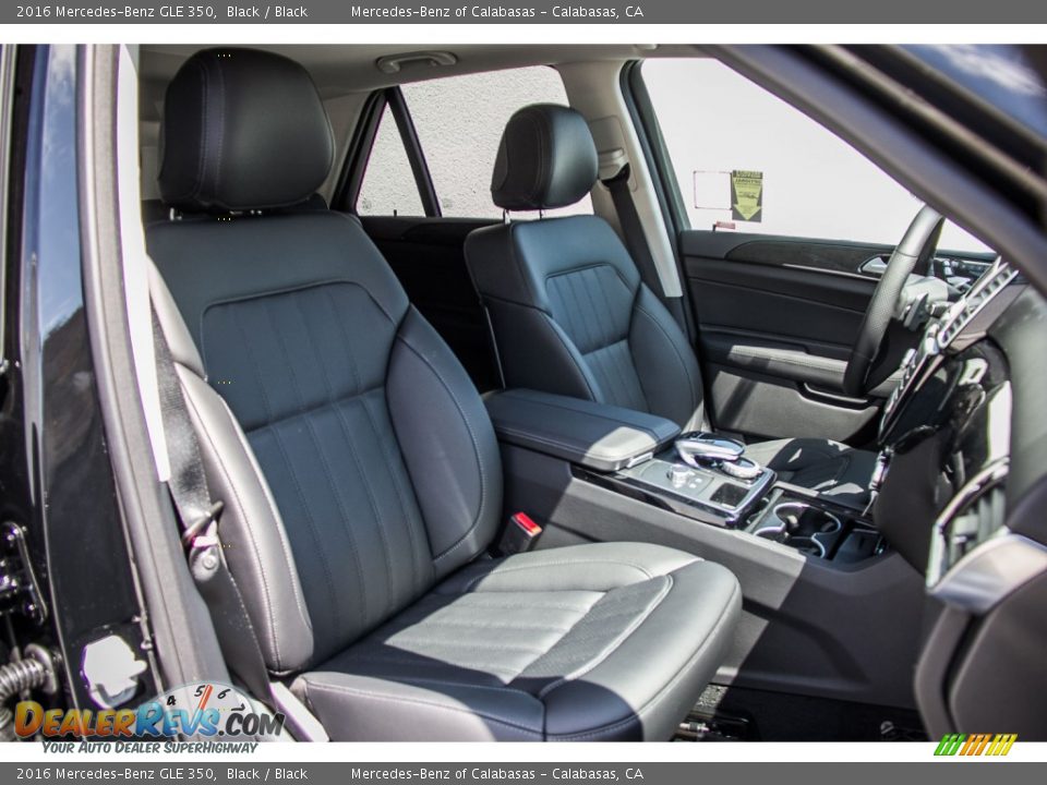 2016 Mercedes-Benz GLE 350 Black / Black Photo #2