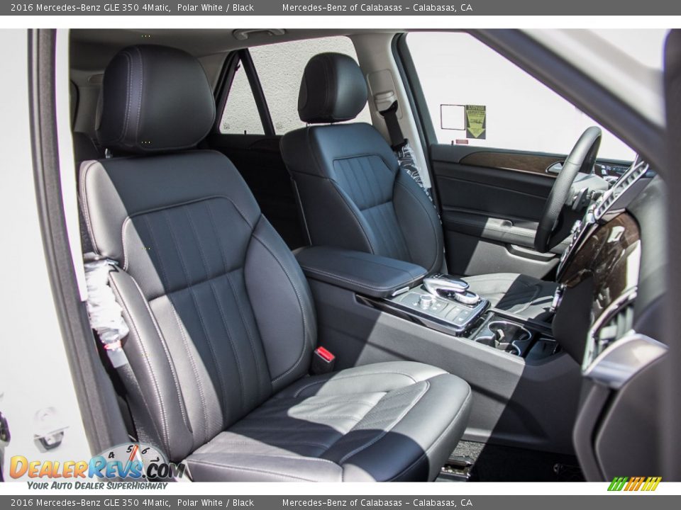 Black Interior - 2016 Mercedes-Benz GLE 350 4Matic Photo #2