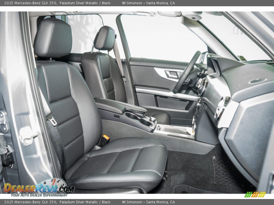 2015 Mercedes-Benz GLK 350 Paladium Silver Metallic / Black Photo #2
