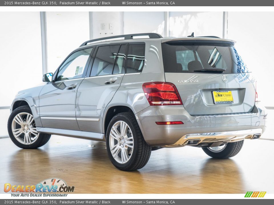 2015 Mercedes-Benz GLK 350 Paladium Silver Metallic / Black Photo #3
