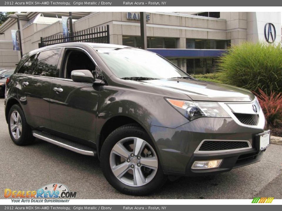 2012 Acura MDX SH-AWD Technology Grigio Metallic / Ebony Photo #1