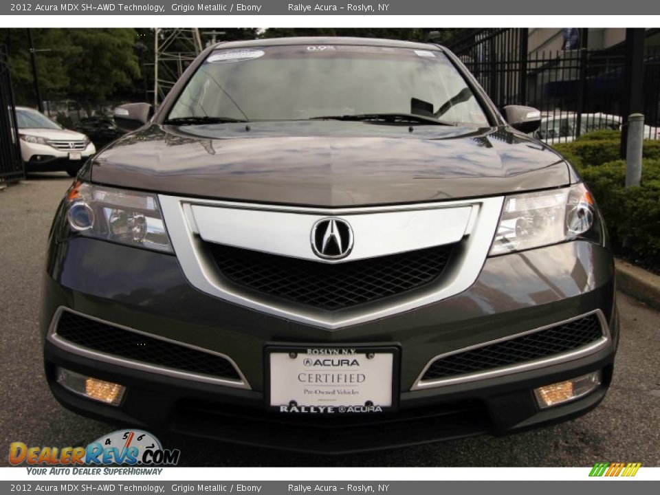2012 Acura MDX SH-AWD Technology Grigio Metallic / Ebony Photo #2