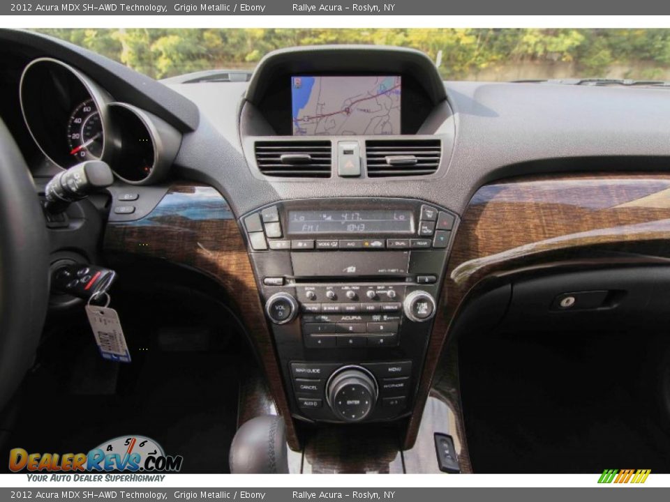 2012 Acura MDX SH-AWD Technology Grigio Metallic / Ebony Photo #12