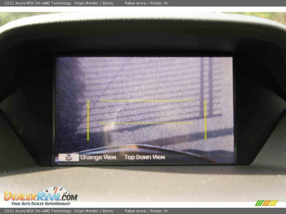 2012 Acura MDX SH-AWD Technology Grigio Metallic / Ebony Photo #15