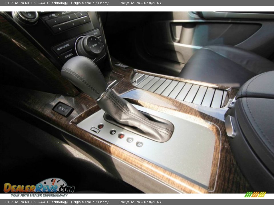 2012 Acura MDX SH-AWD Technology Grigio Metallic / Ebony Photo #16