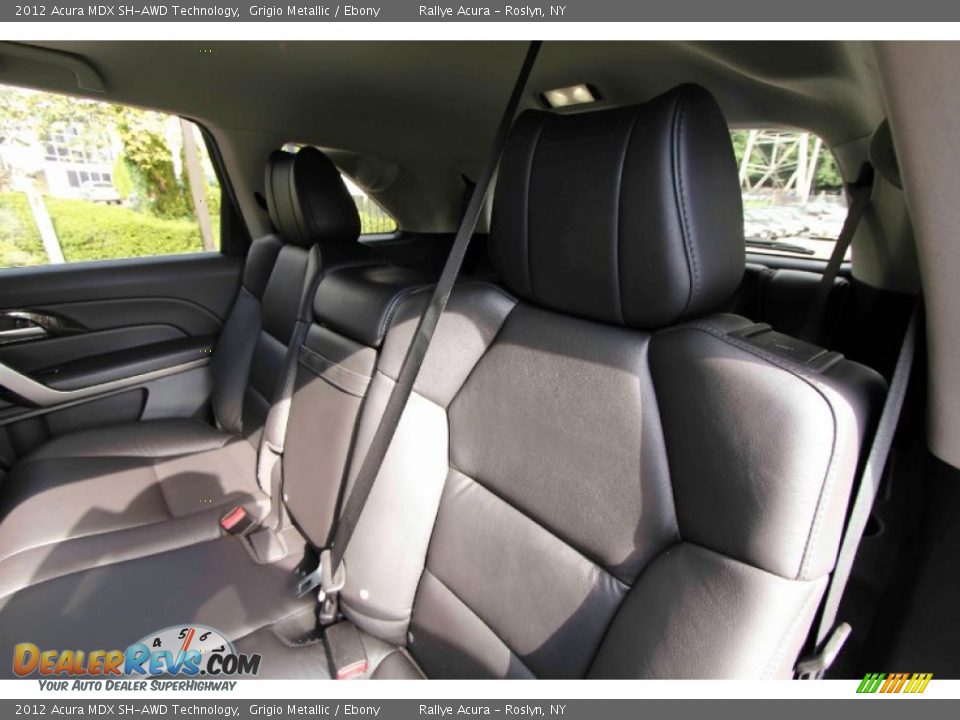 2012 Acura MDX SH-AWD Technology Grigio Metallic / Ebony Photo #18
