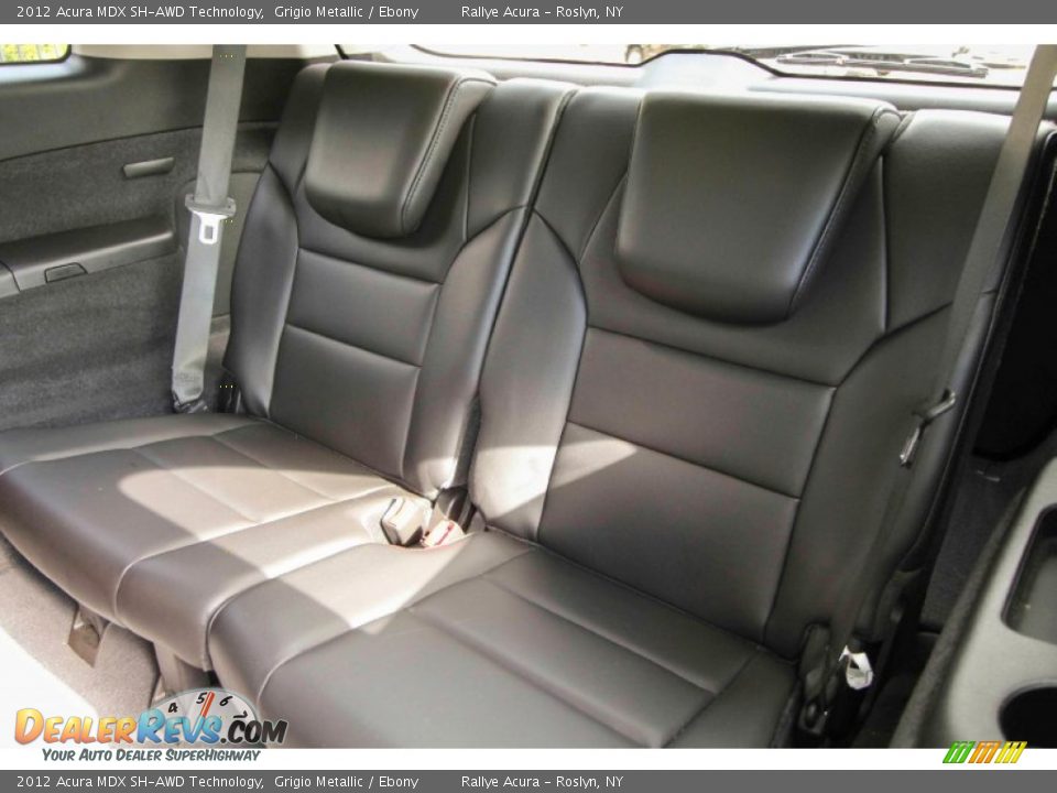 2012 Acura MDX SH-AWD Technology Grigio Metallic / Ebony Photo #19