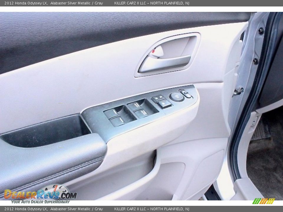 2012 Honda Odyssey LX Alabaster Silver Metallic / Gray Photo #13