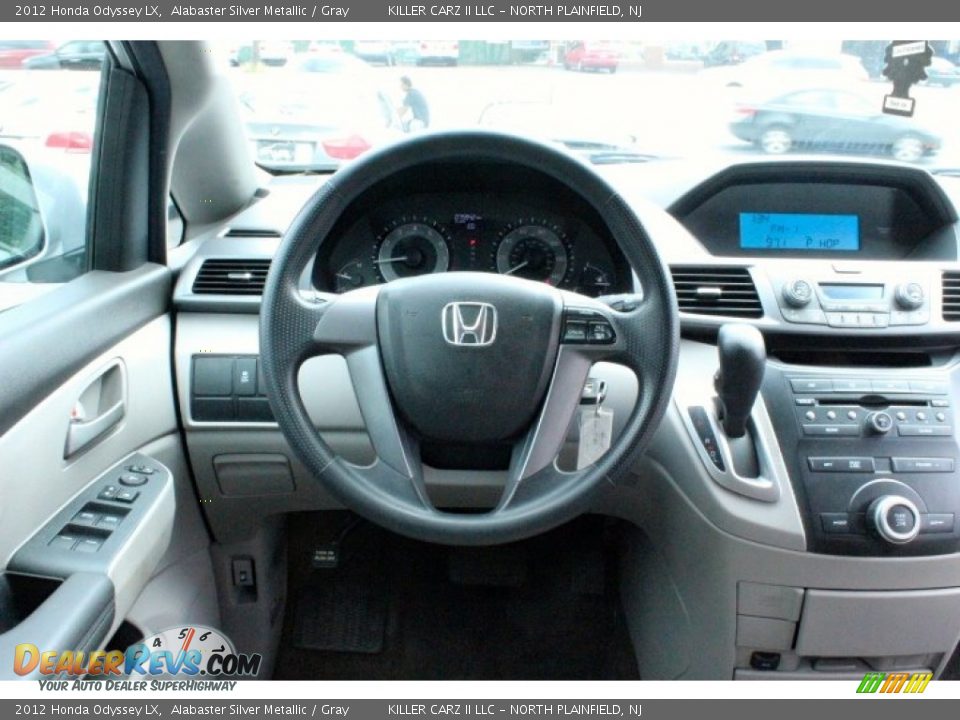 2012 Honda Odyssey LX Alabaster Silver Metallic / Gray Photo #36