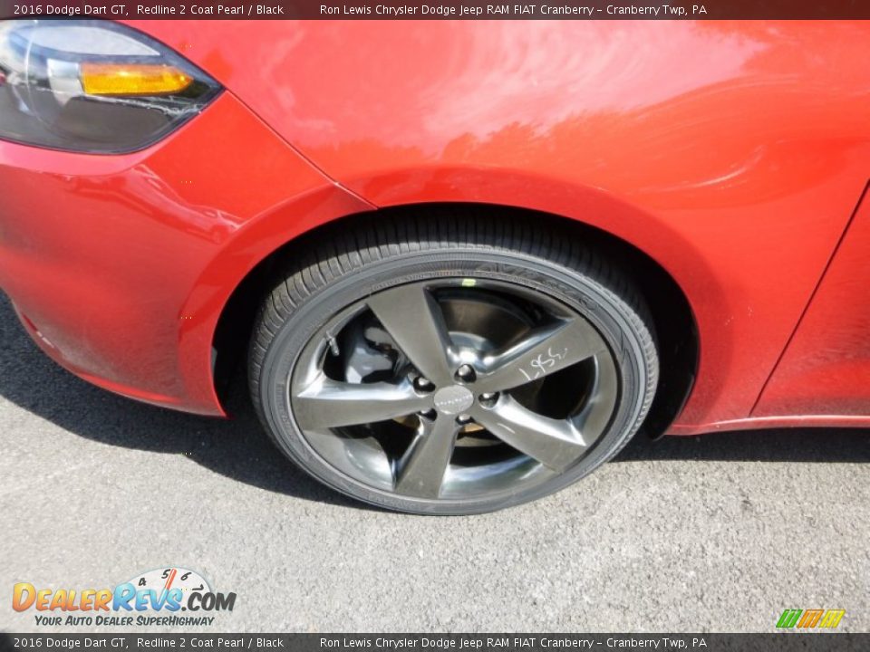 2016 Dodge Dart GT Redline 2 Coat Pearl / Black Photo #2