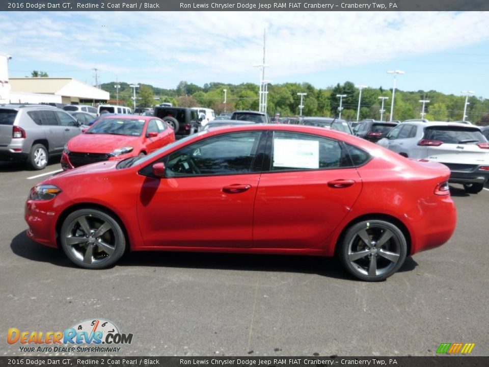 2016 Dodge Dart GT Redline 2 Coat Pearl / Black Photo #3