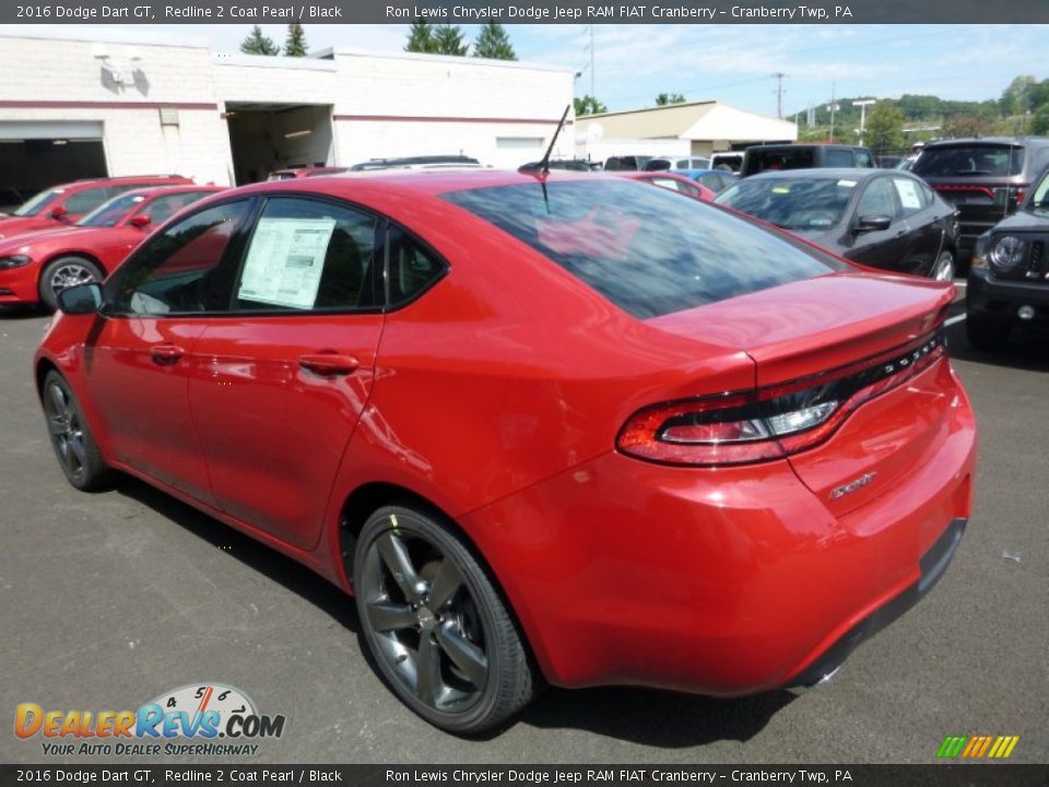 2016 Dodge Dart GT Redline 2 Coat Pearl / Black Photo #5