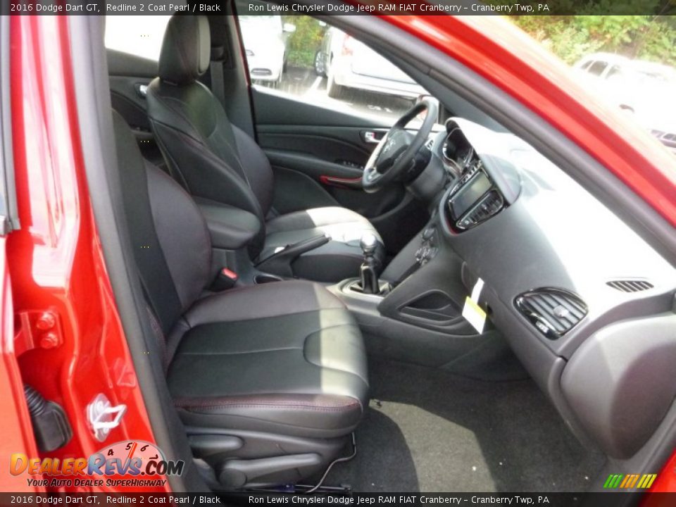 2016 Dodge Dart GT Redline 2 Coat Pearl / Black Photo #9