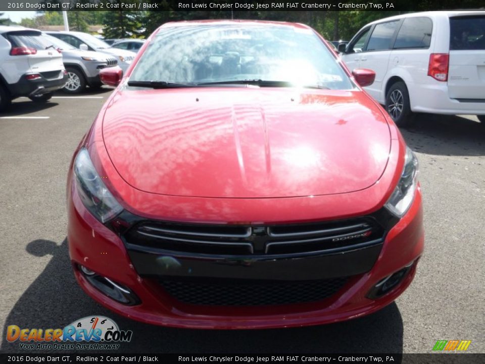2016 Dodge Dart GT Redline 2 Coat Pearl / Black Photo #13