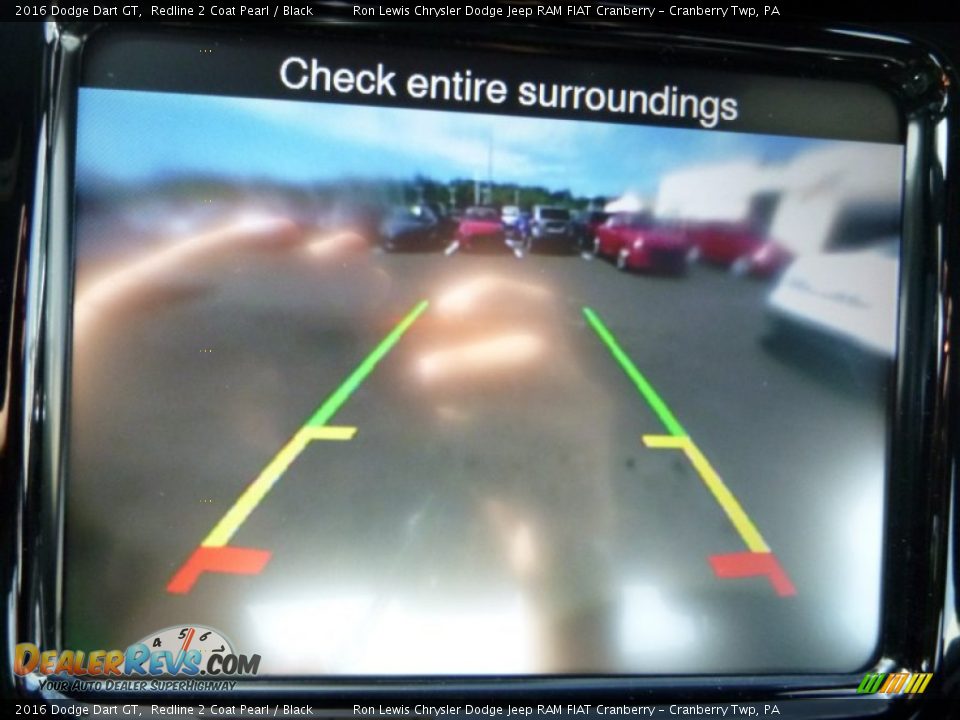 2016 Dodge Dart GT Redline 2 Coat Pearl / Black Photo #18