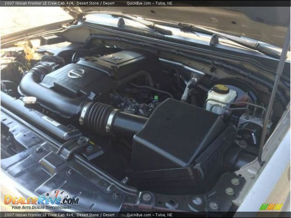 2007 Nissan Frontier LE Crew Cab 4x4 4.0 Liter DOHC 24-Valve VVT V6 Engine Photo #16