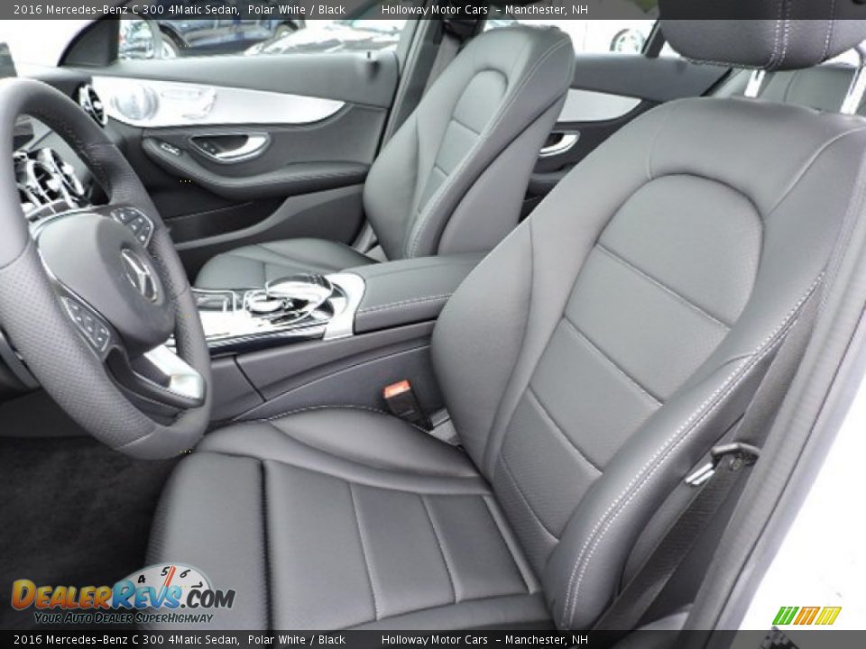 Front Seat of 2016 Mercedes-Benz C 300 4Matic Sedan Photo #7