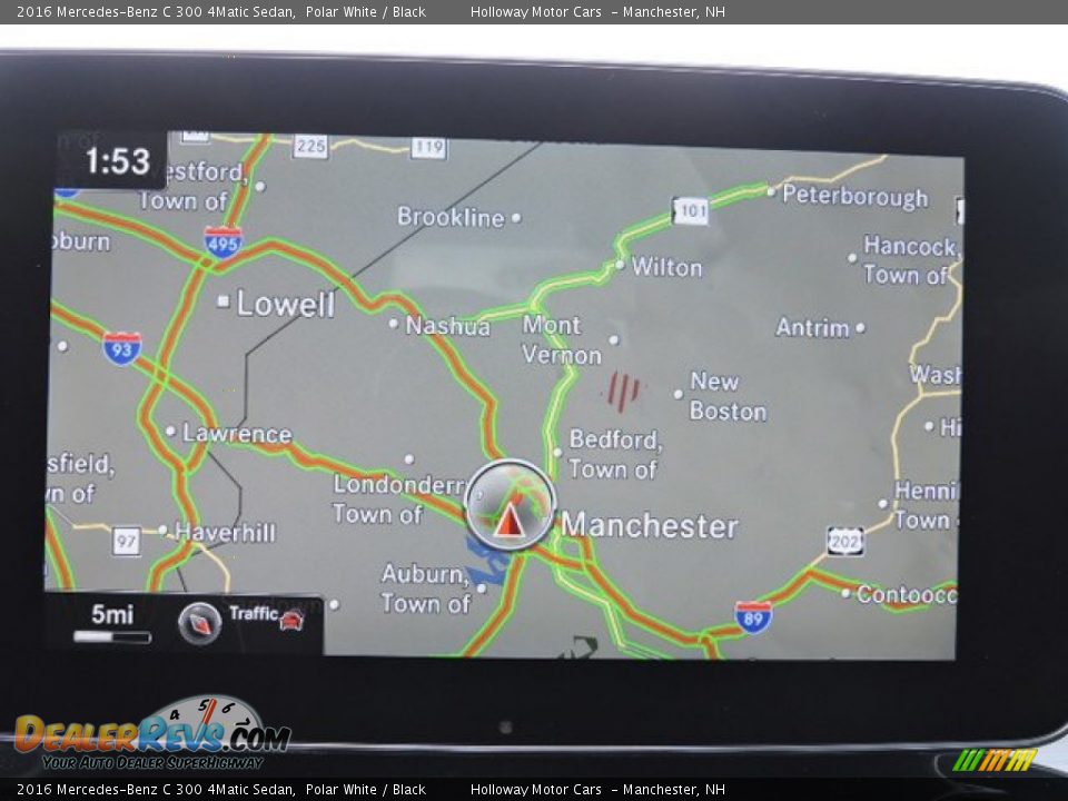 Navigation of 2016 Mercedes-Benz C 300 4Matic Sedan Photo #12