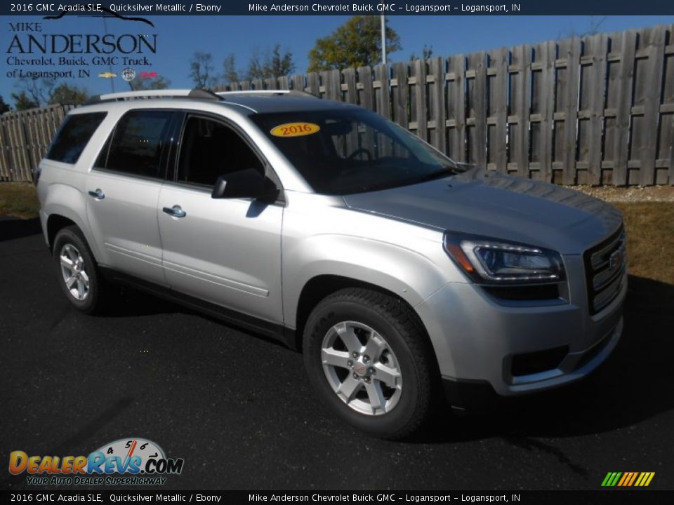 2016 GMC Acadia SLE Quicksilver Metallic / Ebony Photo #1
