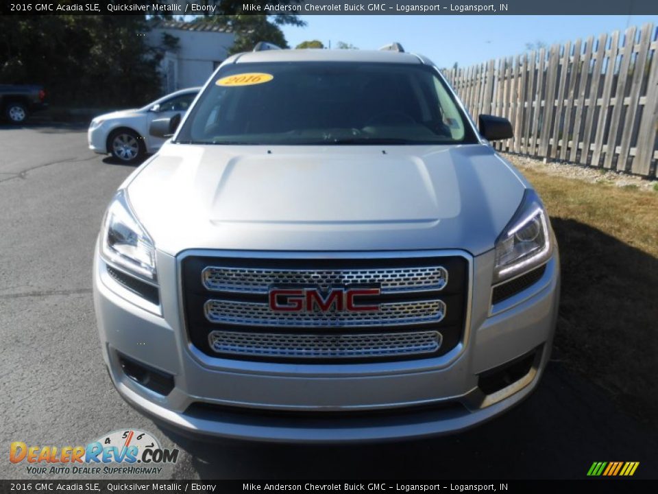 2016 GMC Acadia SLE Quicksilver Metallic / Ebony Photo #2