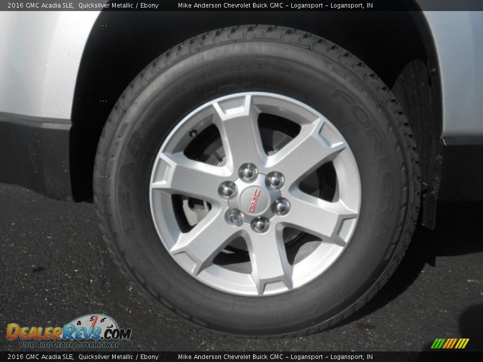 2016 GMC Acadia SLE Quicksilver Metallic / Ebony Photo #5