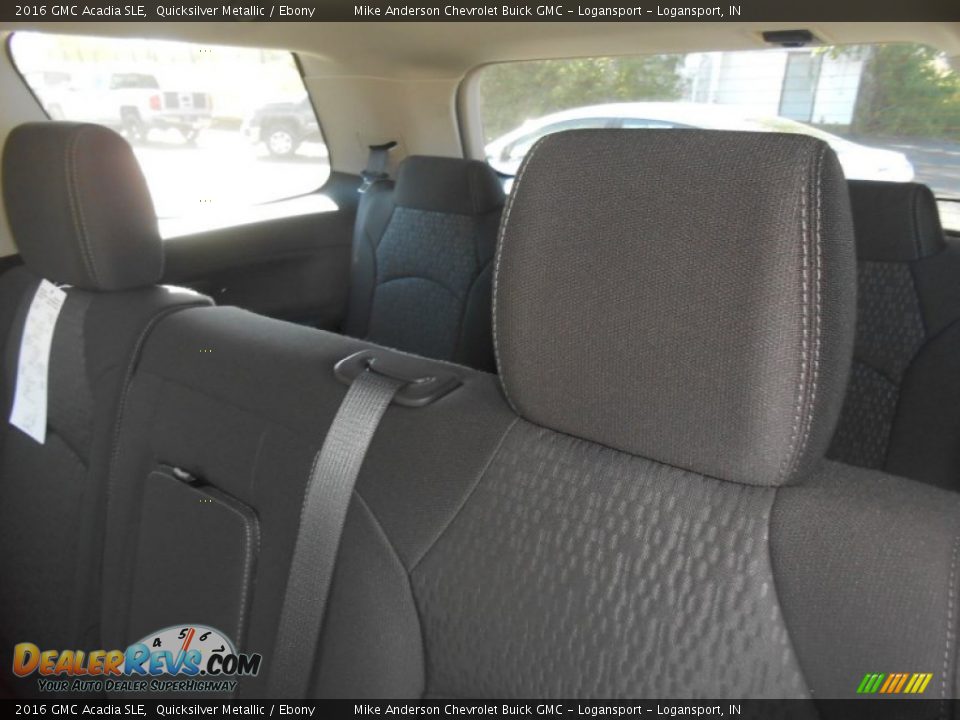 2016 GMC Acadia SLE Quicksilver Metallic / Ebony Photo #9