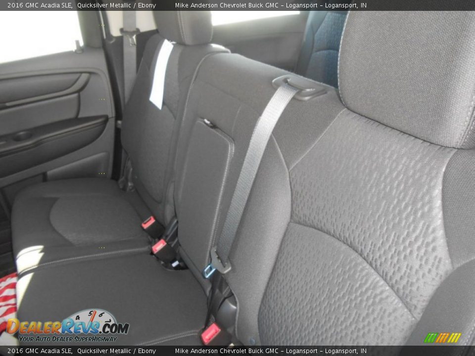 2016 GMC Acadia SLE Quicksilver Metallic / Ebony Photo #10