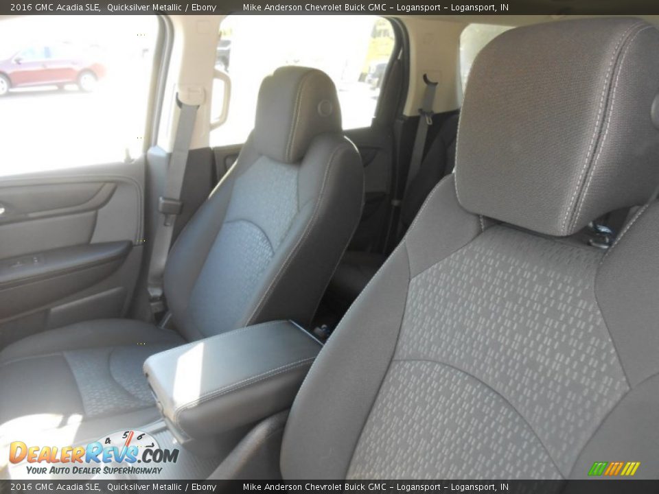 2016 GMC Acadia SLE Quicksilver Metallic / Ebony Photo #12