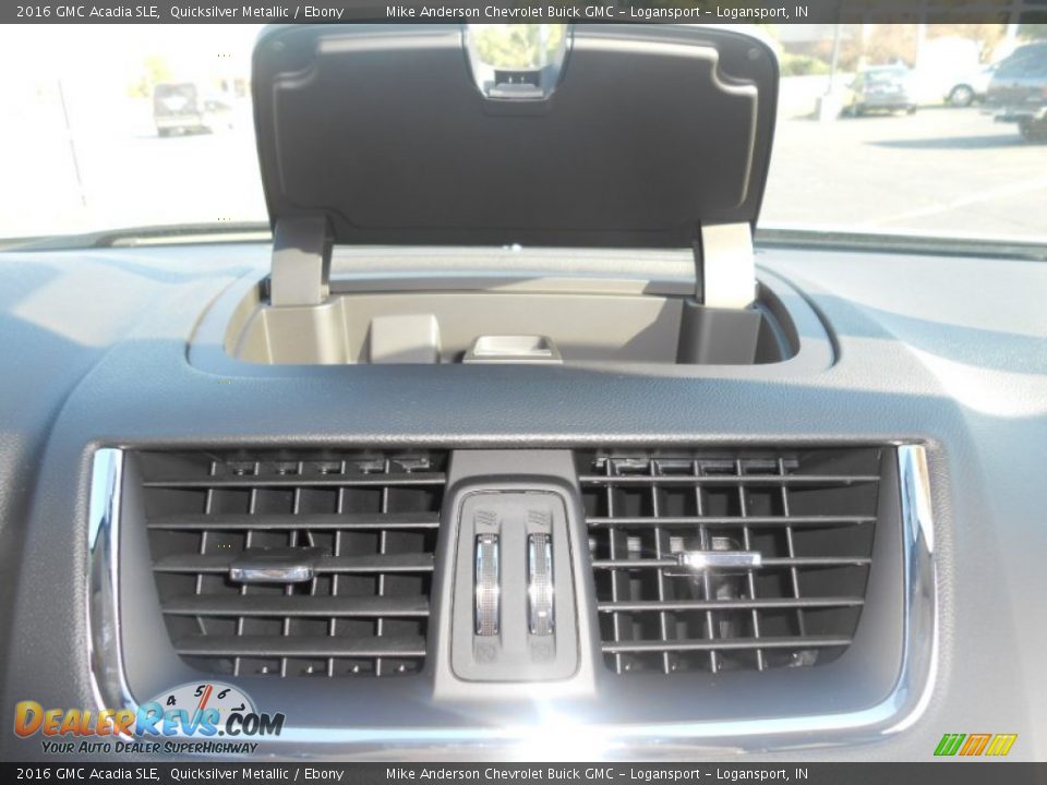 2016 GMC Acadia SLE Quicksilver Metallic / Ebony Photo #16