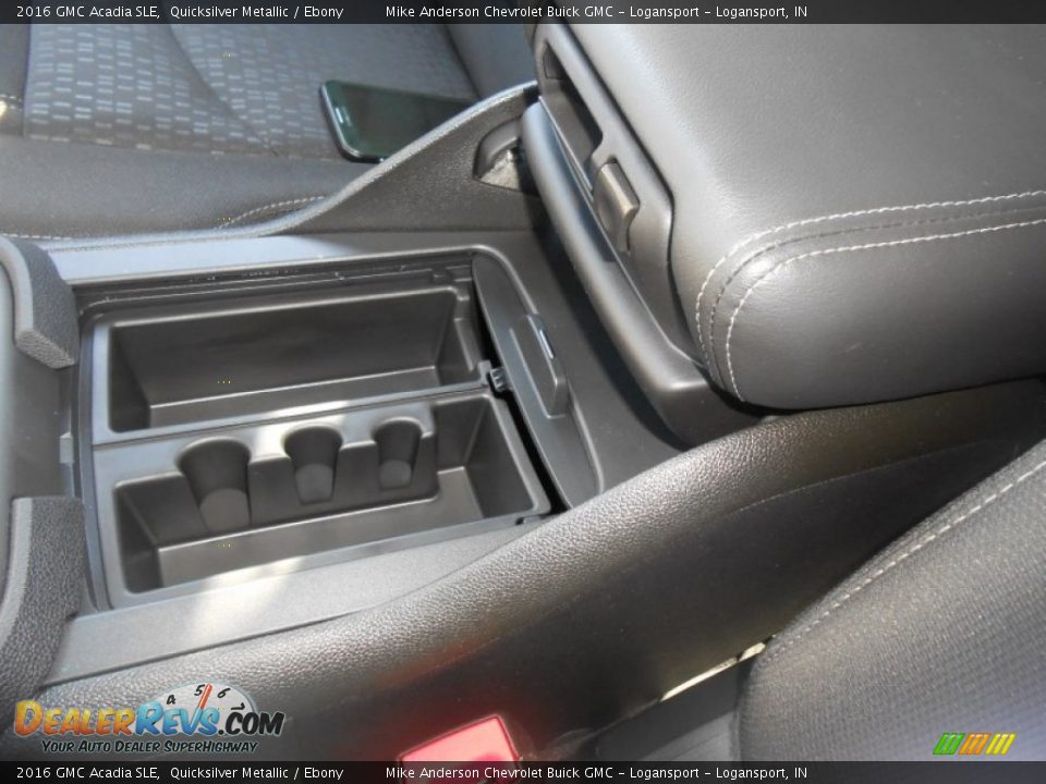 2016 GMC Acadia SLE Quicksilver Metallic / Ebony Photo #24