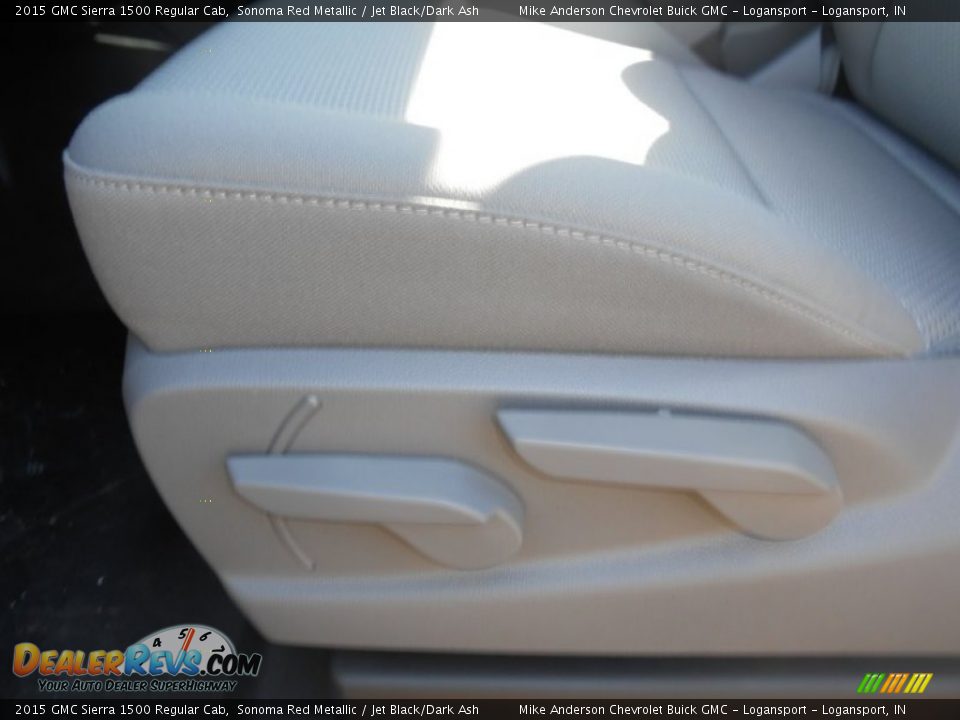 2015 GMC Sierra 1500 Regular Cab Sonoma Red Metallic / Jet Black/Dark Ash Photo #15