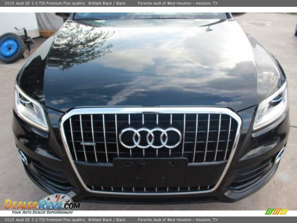 2015 Audi Q5 3.0 TDI Premium Plus quattro Brilliant Black / Black Photo #2
