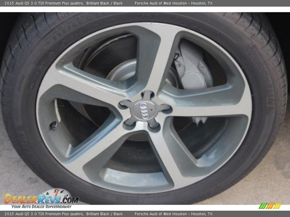 2015 Audi Q5 3.0 TDI Premium Plus quattro Brilliant Black / Black Photo #4