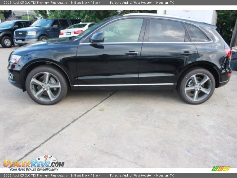 2015 Audi Q5 3.0 TDI Premium Plus quattro Brilliant Black / Black Photo #5