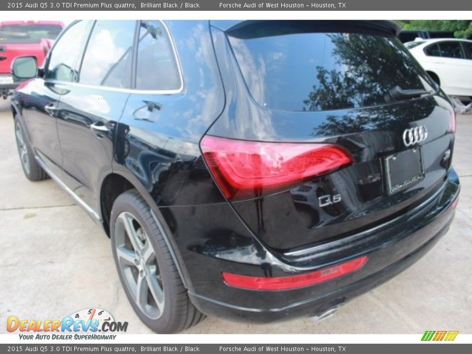 2015 Audi Q5 3.0 TDI Premium Plus quattro Brilliant Black / Black Photo #6
