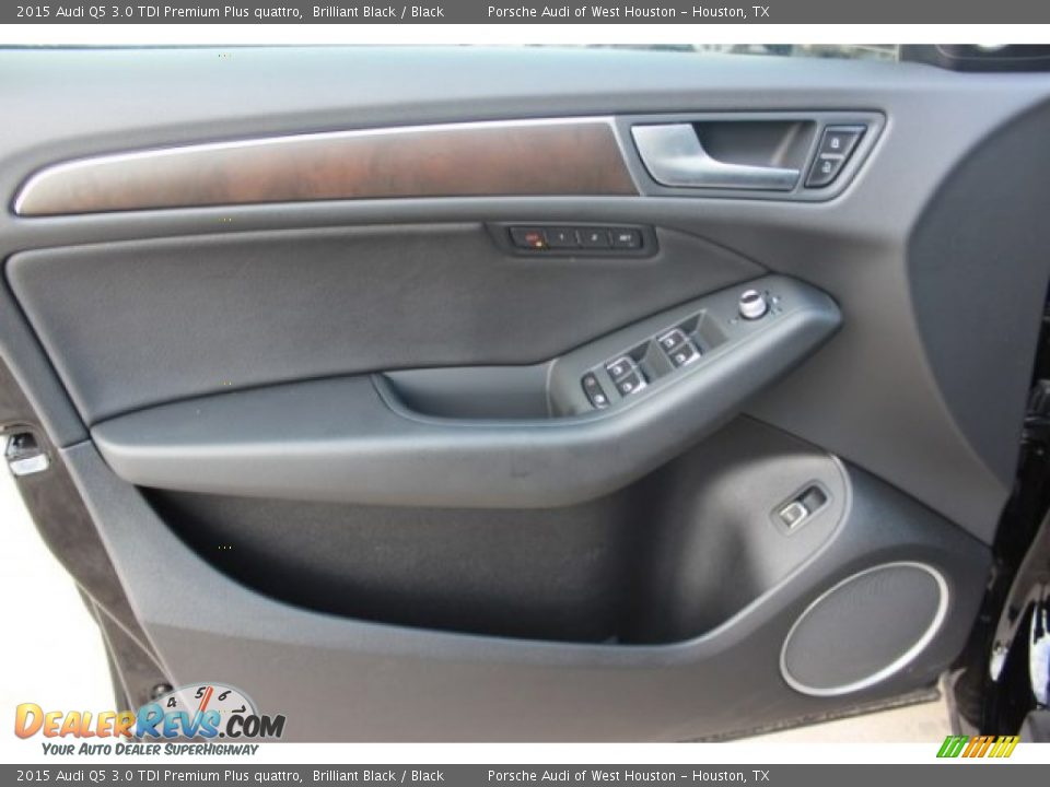 2015 Audi Q5 3.0 TDI Premium Plus quattro Brilliant Black / Black Photo #10