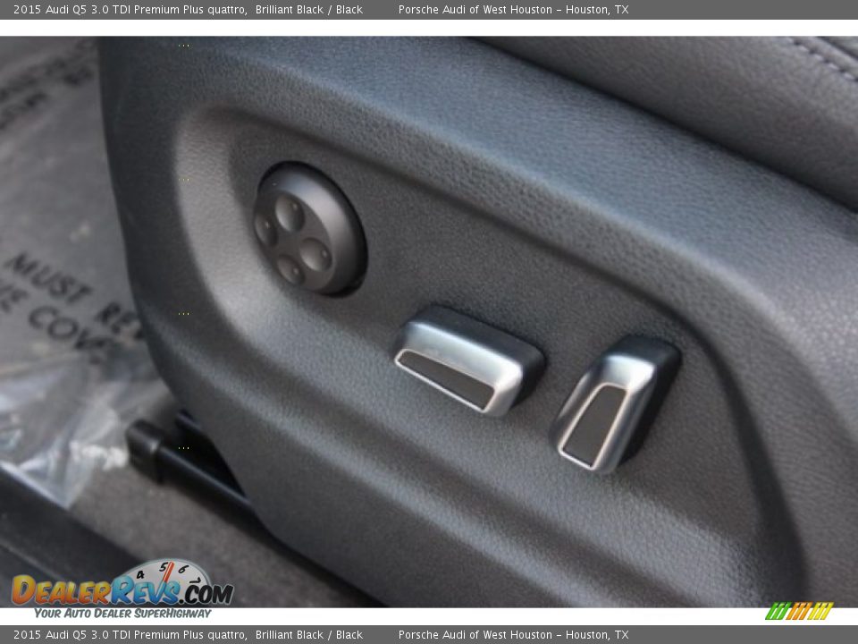 2015 Audi Q5 3.0 TDI Premium Plus quattro Brilliant Black / Black Photo #13
